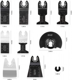 Juego de 35 Hojas de Sierra Oscilante TODECO7